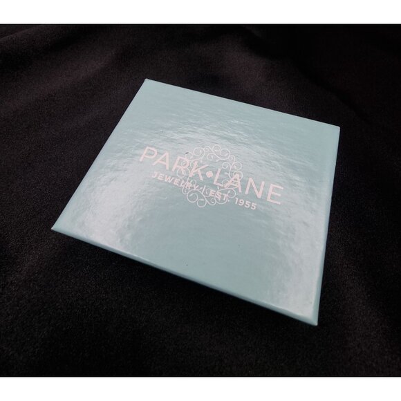 Limited Edition Park Lane Smoky Rhinestone Bracelet Gold-Tone Adjustable Chain - Picture 7 of 7